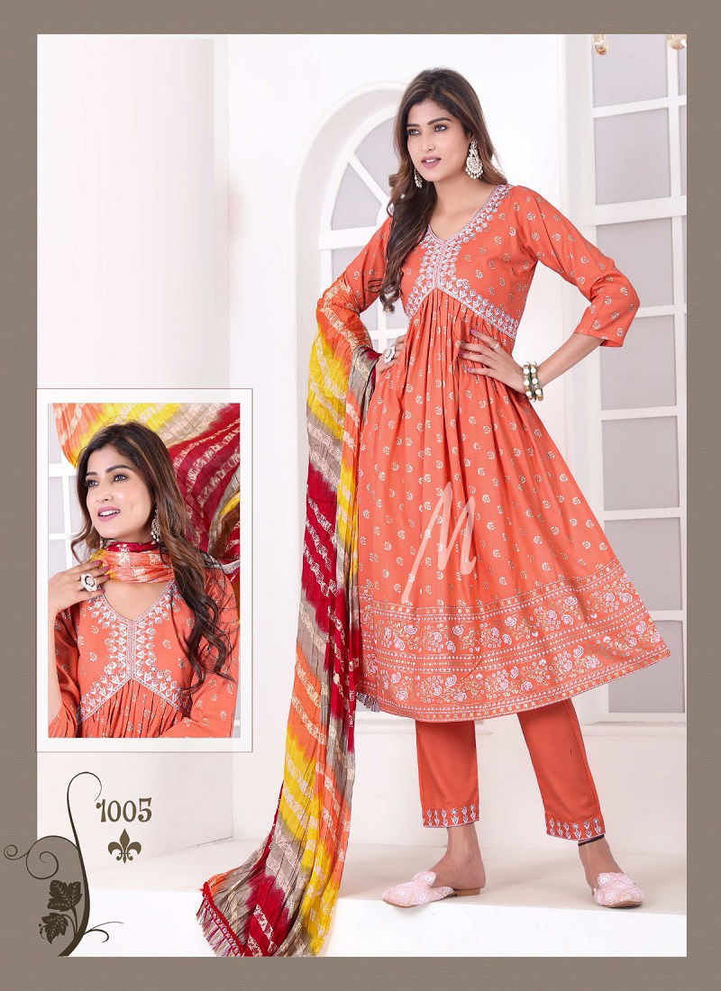Natkhat Aaliya Work Readymade Suits Catalog
